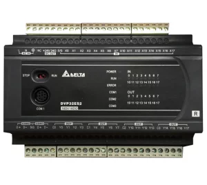 DVP32ES200R 32 Point, 16DI/16DO (Relay), 100~240 AC Power, 3 COM: 1 RS232 & 2 RS485
